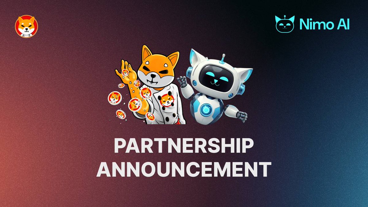 Shiba Wing Token (@tokenshibawing) on Twitter photo Big moves, bigger bites. 🍔🔥
<a href="/tokenshibawing/">Shiba Wing Token</a> x NimoAI = Meme-powered culture meets AI-driven growth. As Shiba makes its way to your stomach, NimoAI is here to amplify the hype, automate engagement, and take SHIB’s community to the next level.
This is just the beginning. Stay Big moves, bigger bites. 🍔🔥
<a href="/tokenshibawing/">Shiba Wing Token</a> x NimoAI = Meme-powered culture meets AI-driven growth. As Shiba makes its way to your stomach, NimoAI is here to amplify the hype, automate engagement, and take SHIB’s community to the next level.
This is just the beginning. Stay