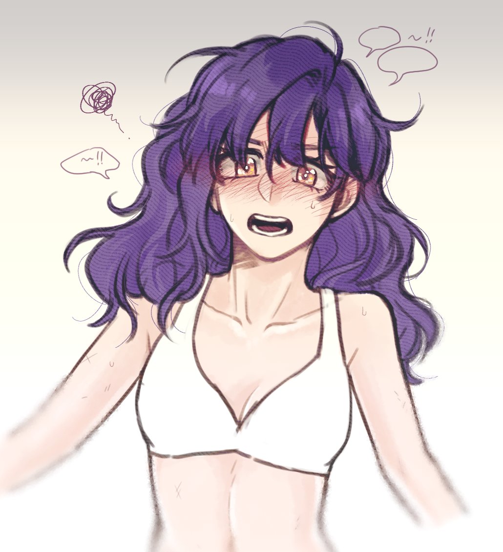 🫐: 선생님 왜 맨날 유혹만 하고 책임도 안 지는 거예요?!
　　 몰라, 오늘은 저도 더 이상 못 참아---
🩺: ...?? ?...? 💦💦

라는 상황인 어쩌고 그냥 팽샘 속수무책 빨개져서 어쩔줄 모르는 모습을 그려보고 싶었다