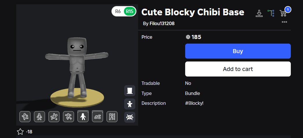 imSuperDev1's tweet image. Roblox bundles getting negative likes… how is that even possible? 💀😭 roblox.com/bundles/864981… @Roblox @Roblox_RTC   #Roblox #Bundles #WhatIsThis