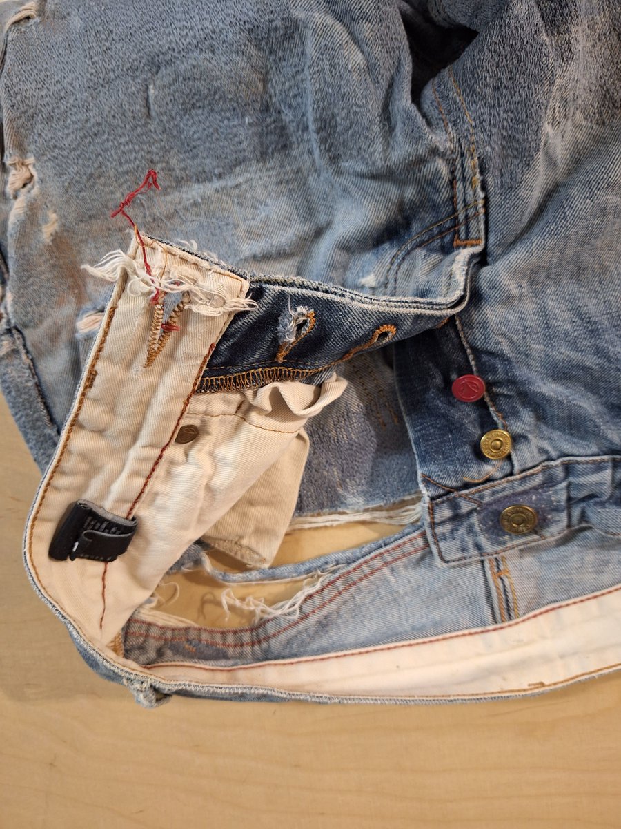 We love repairs of all shapes and sizes. 

But here's some advice before sending them in.

Try to catch the repair before it tears. It helps us get them repaired sooner.

Plus, once we darn them, the surrounding area will be reinforced helping prevent future tears.