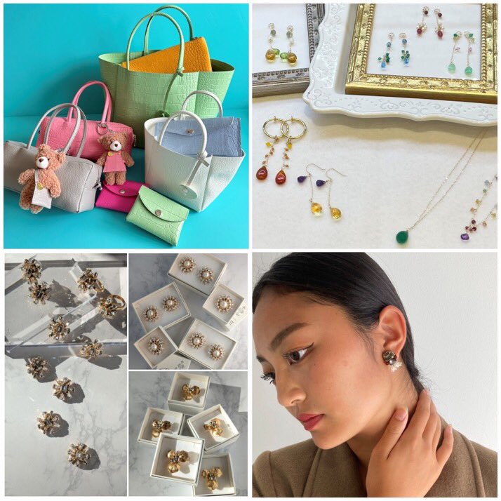 hanshin_dept's tweet photo. ／
SPRING GIFT FAIR✨
＼

#春 を感じるカラフルな #バッグ や #アクセサリー が登場！こころ踊るアイテムを身につけて、春を満喫してください🌸🍃

#kotty #YuRuRi #JENA #SiKi

➤https://t.co/DQMrrs7ddD

3月26日(水)→4月1日(火)
2階 #イベントテラス
最終日は午後6時まで https://t.co/XDMyAkzl0J