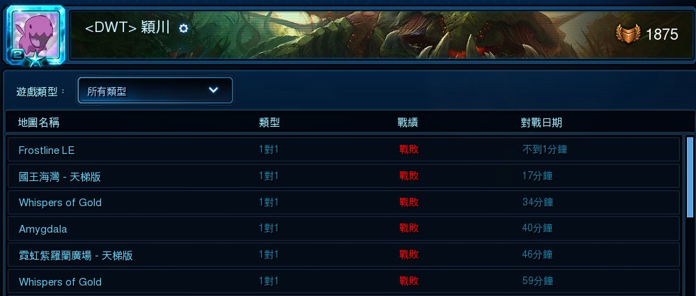 自從禮拜六被退賽之後
心情一直很糟糕
打星海的時候會不停回想到被強制退賽的畫面
為了比賽有好網路買vpn 
為了比賽的體力去健身
為了比賽下班後還是找時間練習星海

如今比賽沒了 這一切似乎都不再重要
如同電子難民 只能離開 也不知道能離開去哪裡
戴上微笑的面具 生活依舊