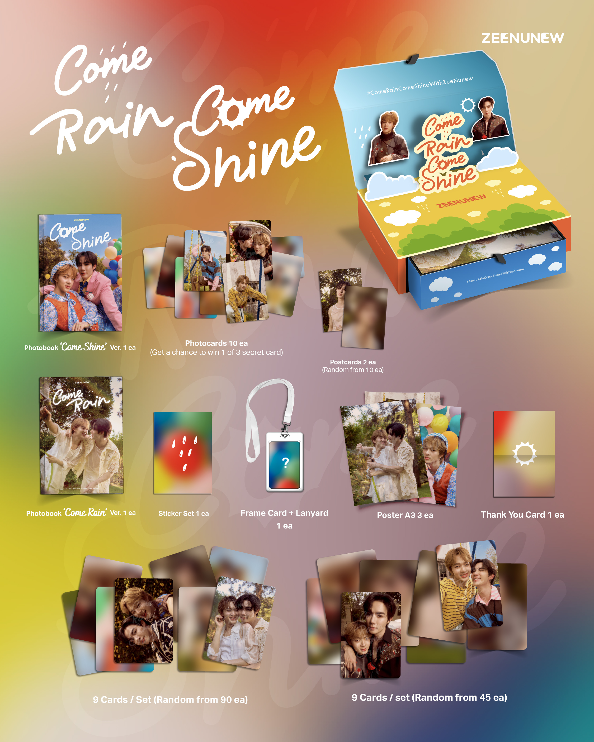 ZeeNuNew Be Closer サイン入り Photobook