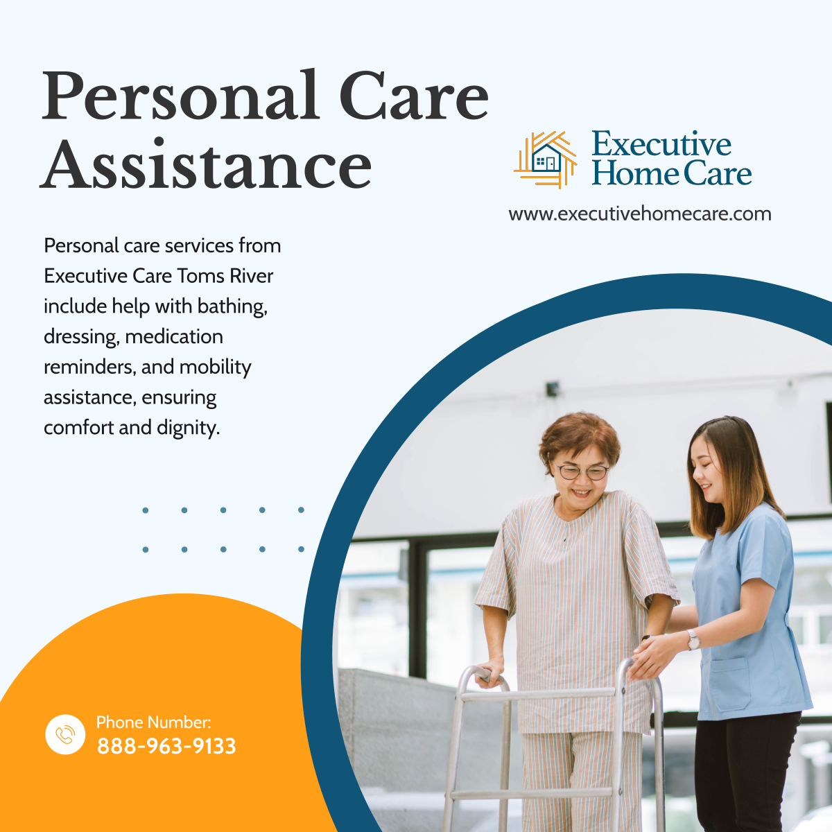 executivecaretr's tweet photo. Our personal care services are designed to support daily living with dignity and care. Let us help your loved one with personal care needs. Call (888) 963-9133 for more info! 

#TomsRiverNJ #HomeCare #PersonalCare https://t.co/oyZSJETPfW