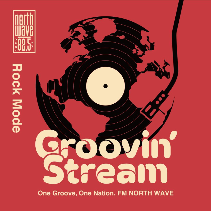 GroovinStream's tweet photo. FM NORTH WAVE                        
Groovin’ Stream                   
5pm-6pm                              

Rock Mode Tuesday    https://t.co/3iNXUsjohR       

Selector Iwayama    
https://t.co/5p5kwvbZTO   

the begining of my works  

#GS825 #Rock #ノースウェーブ https://t.co/NLxHL7qgYO