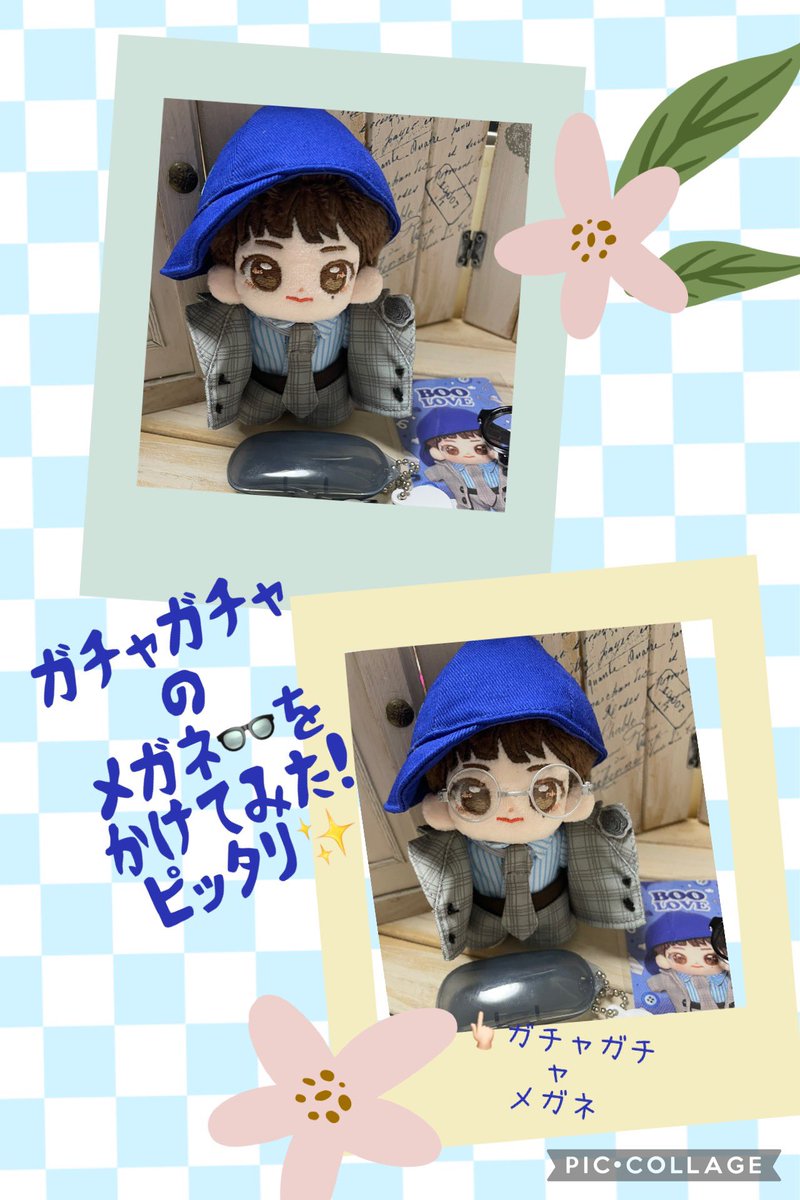 ajuruhandmade's tweet photo. 本日😍
待ちに待った❣️
BOO LOVEちゃんが届きました✨

@Soop_doll님
@komorebhouse 様
いつも可愛い子をありがとうございます❣️
ブカブカメガネも可愛い"(∩>ω<∩)"

お家にあったガチャガチャのメガネもピッタリサイズでした。
渡韓���る時に
今のテテにそっくりなので一緒に🫶 https://t.co/JTAyFNjXIT