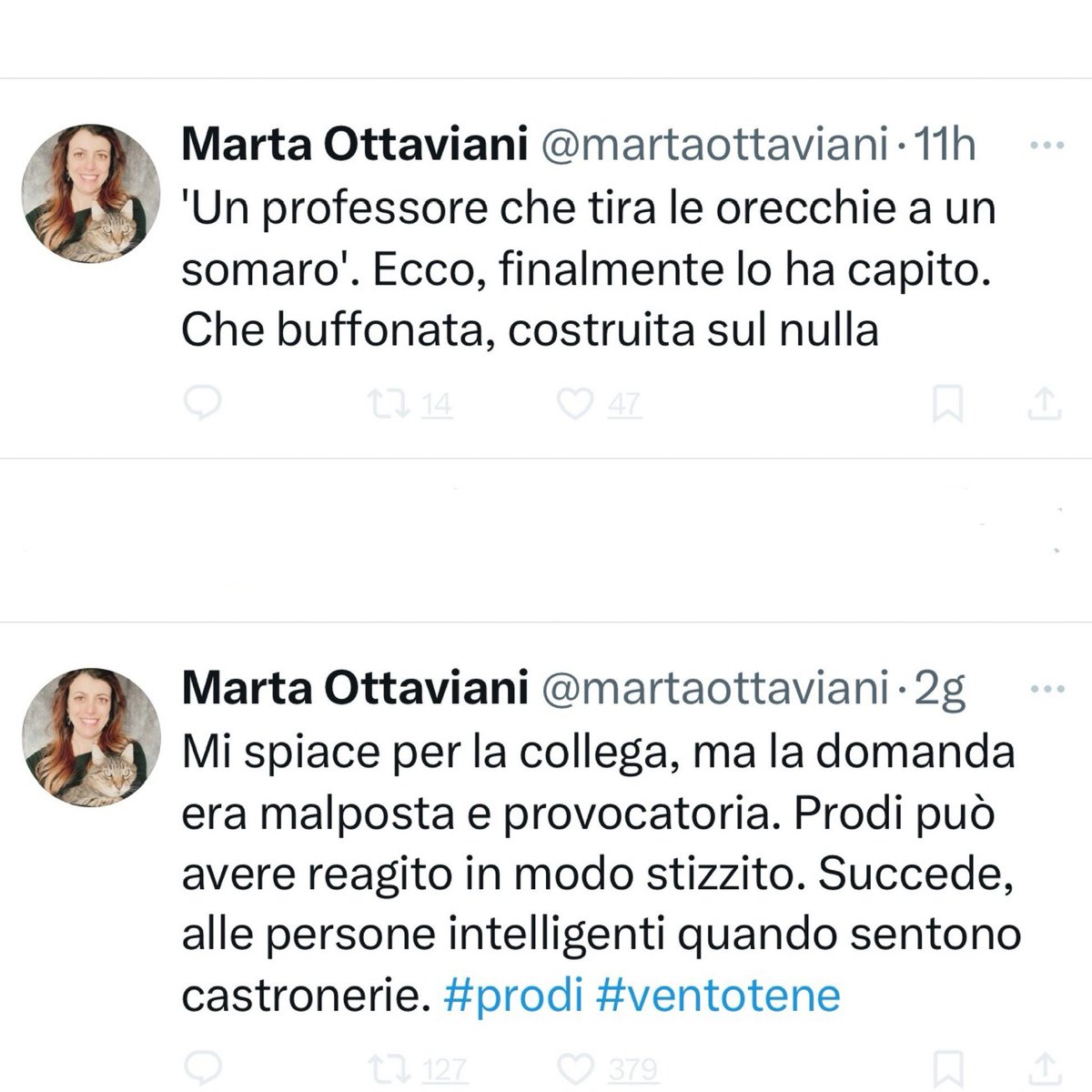 madforfree's tweet image. Antifemminismo al femminile