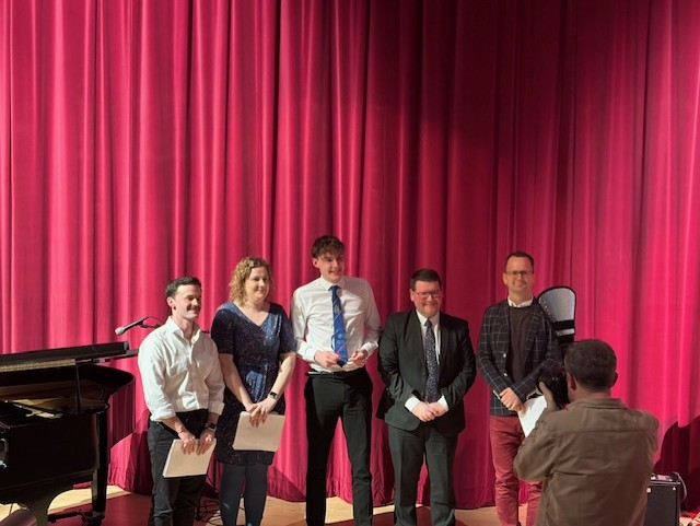 Congratulations to our solo vocalist who finished runner up in the West Lothian Musician Of the Year Competition which was held at Deans Community High School last night. A really impressive vocal performance!