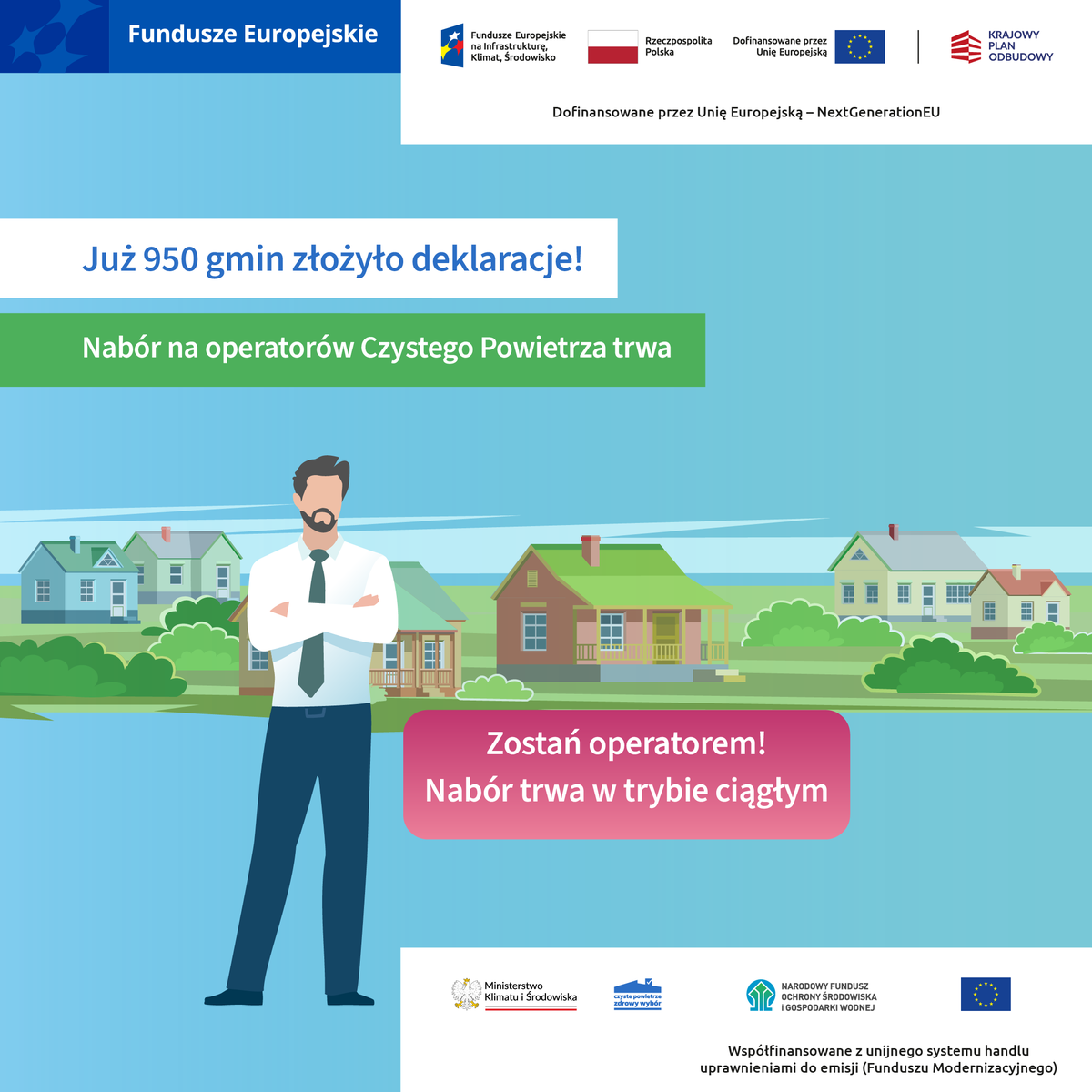 🟢 Do pełnienia zadań operatorów w programie #CzystePowietrze zgłosiło się około 100 małopolskich gmin ☑️

Korzyści dla gmin z bycia operatorem Czystego Powietrza 🔽
wfos.krakow.pl/gminy-zaintere…