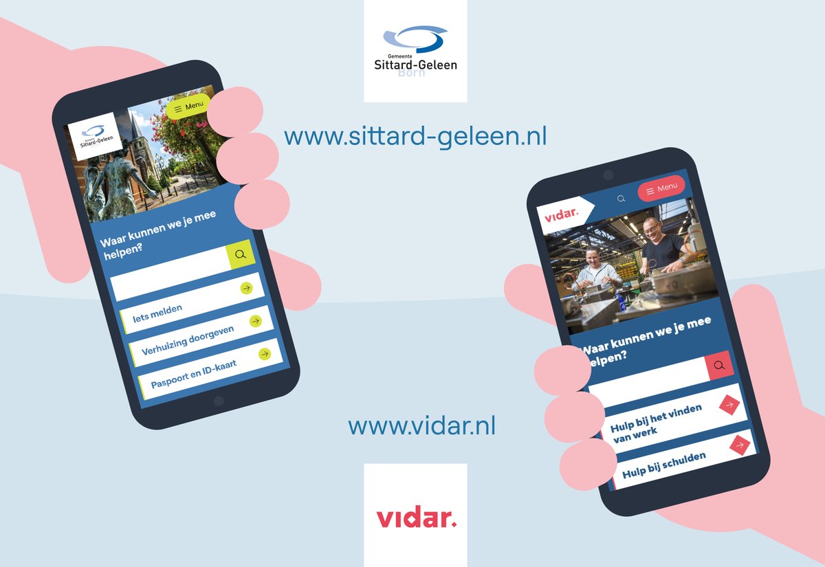 💻 De nieuwe website van gemeente Sittard-Geleen en Vidar is gelanceerd. Nieuwsgierig? Ga naar sittard-geleen.nl of vidar.nl  
 
Mis je iets? Of werkt iets niet zoals het hoort? Laat het ons weten! 
sittard-geleen.nl/nieuws/gemeent…