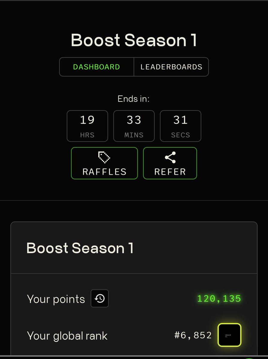 Locked in $BOOST