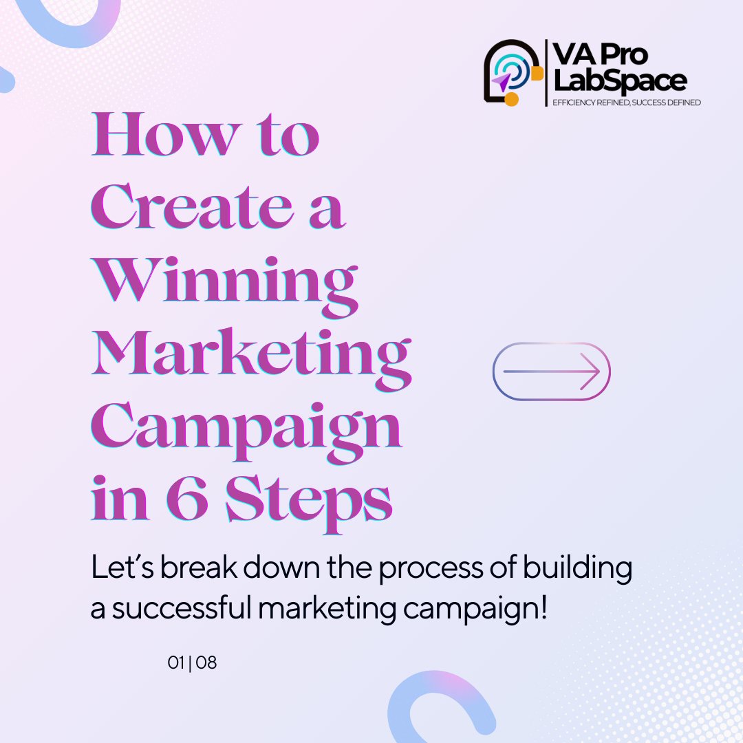 VA_Labspace's tweet photo. Want to Win? These 6 Steps Will Supercharge Your Marketing!   

#MarketingSuccess #MarketingStrategy #BoostYourBrand #MarketingGoals #GrowYourBusiness #SmartMarketing #MarketingTips #DigitalMarketing #SocialMediaMarketing #VAProLabSpace https://t.co/BdlQPcheLZ
