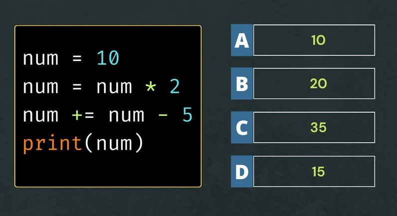 PythonDvz's tweet photo. Python Question / Quiz;

What is the output of the following Python code, and why? 🤔🚀 Comment your answers below! 👇

#python #programming #developer #programmer #coding #coder #softwaredeveloper #computerscience #webdev #webdeveloper #webdevelopment #pythonprogramming #pythonquiz #ai #ml #machinelearning #datascience