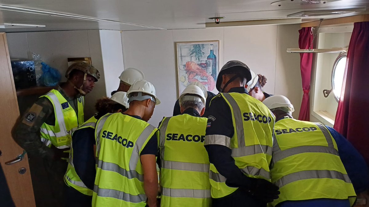 SEACOPEU (@seacopeu) on Twitter photo ๐จ๐ป From 10โ14 March, #SEACOP led a key mentoring mission at the Port of Mindelo, Sรฃo Vicente, to boost #MaritimeSecurity efforts in #CaboVerde.
Focus: Targeting โ vessels involved in #DrugTrafficking.
๐ Collaboration
๐ข Inspections
๐ Capacity building
linkedin.com/feed/update/urโฆ ๐จ๐ป From 10โ14 March, #SEACOP led a key mentoring mission at the Port of Mindelo, Sรฃo Vicente, to boost #MaritimeSecurity efforts in #CaboVerde.
Focus: Targeting โ vessels involved in #DrugTrafficking.
๐ Collaboration
๐ข Inspections
๐ Capacity building
linkedin.com/feed/update/urโฆ