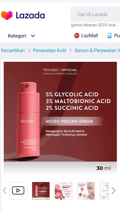 ofClCI's tweet image. Glowing di hari raya adalah keharusan! Ambil kesempatan ini dengan promo #WardahSBDRamadan lazada.co.id/products/i8355…