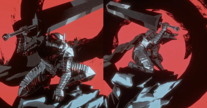 RenderNow's tweet image. Check out this epic #Berserk 3D animation made with Blender! ⚔️🛡️ Guts&apos; iconic armor &amp;amp; massive sword come to life, blending manga style with next-level CGI. 🖥️ #AnimationMagic