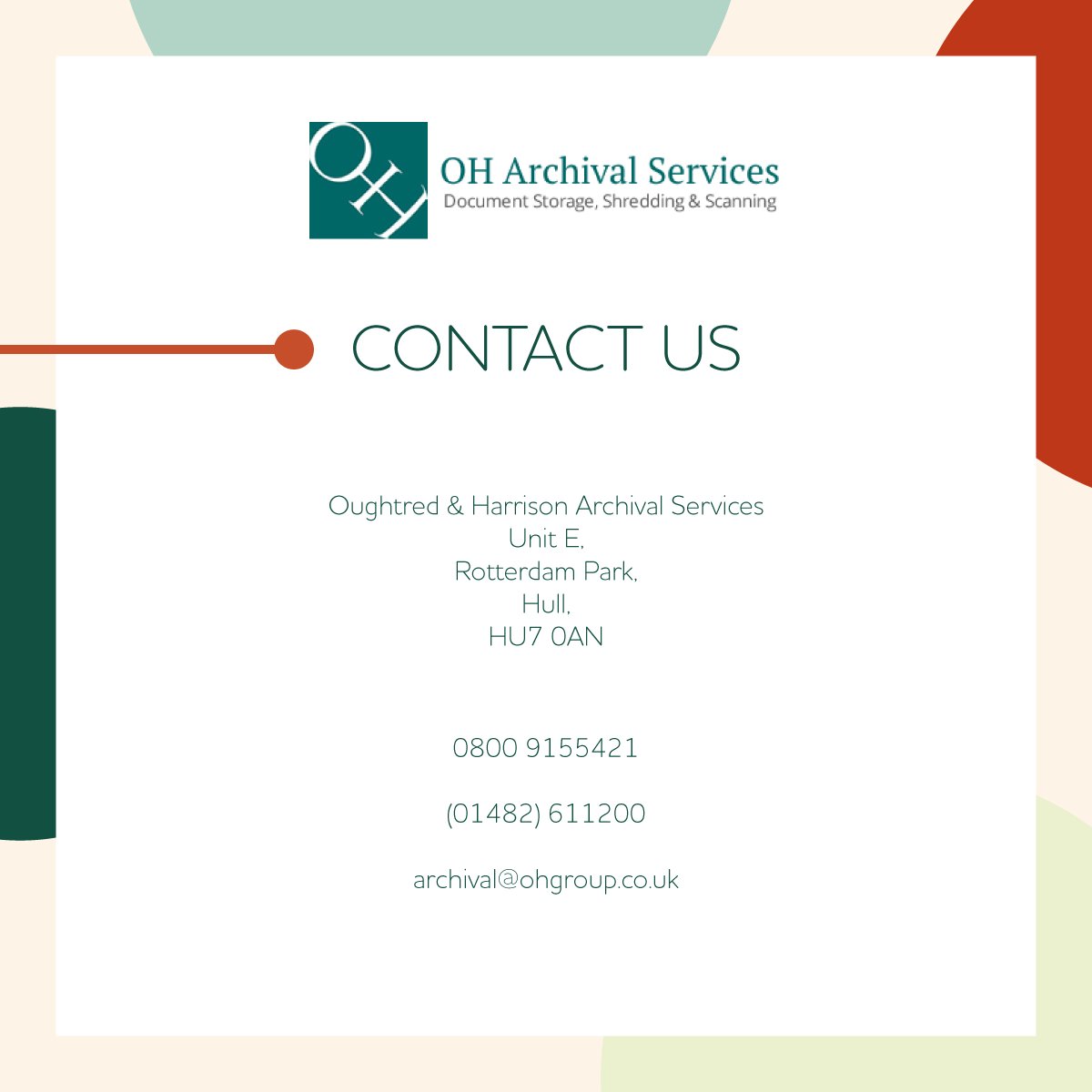 Worried about #compliance or #DataProtection? We have the expertise to help navigate the intricate #GDPR landscape with confidence

Our secure, scanning, storage &amp; shredding services ensure confidential management of documents, reducing risk of data breaches

#DataSecurity #PECR