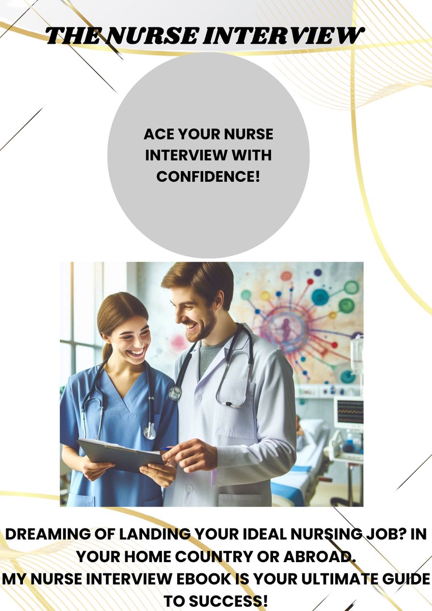 biosums02's tweet photo. Ace your nurse interview with confidence. Dreaming of landing your ideal nursing job? In your home country or abroad? My nurse interview E Book is your ultimate guide to success. Go get yours now from the links in my BIO now. And if you are in Africa and you need this DM me . https://t.co/vlVoezEuU6