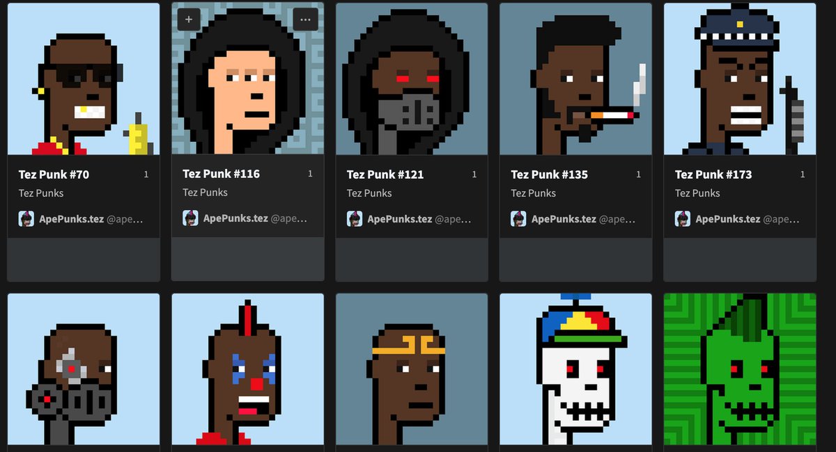 Samora 'Oibel1.' Bazarrabusa (@oibel1) on Twitter photo yooo, i just aped in on tez punks π
here's a few i got... shout out to <a href="/tezapepunks/">Tez Ape Punks | ApePunks.tez</a> for making them!
objkt.com/@apepunks yooo, i just aped in on tez punks π
here's a few i got... shout out to <a href="/tezapepunks/">Tez Ape Punks | ApePunks.tez</a> for making them!
objkt.com/@apepunks