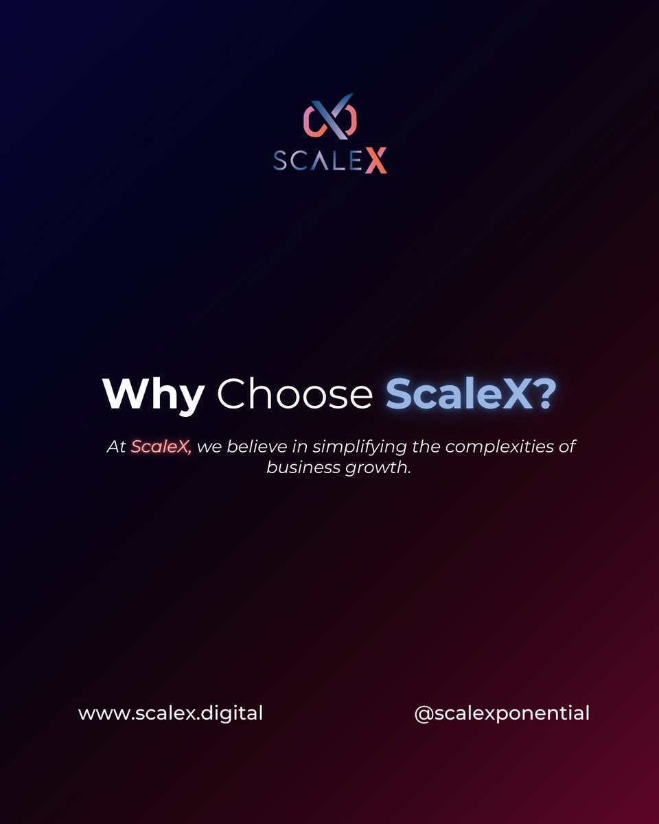 ScaleX Digital (@scalexponential) / Posts / X