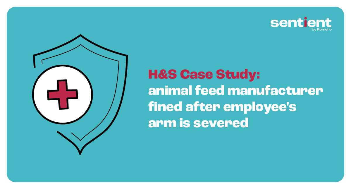SentientUk's tweet photo. The HSE have fined an animal feed manufacturer following a serious injury to an employee.

Our team review the case and what similar businesses can learn from this incident.

For more #HealthAndSafety advice, talk to our team for support and advice.

https://t.co/C0UeMG4WRO https://t.co/RDuztdw0ye