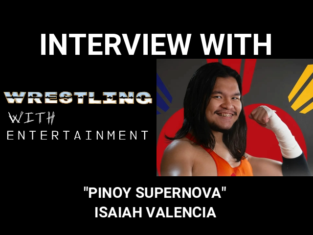 #WrestlingWith #Interviews The Pinoy Supernova Isaiah Valencia in a supernova #Interview #Listen NOW

#YouTube Castbox
youtu.be/mLRuQ3RC8zs
castbox.fm/ch/2232085
<a href="/PusoWrestling/">Puso Wrestling ❤️‍🔥🇵🇭</a> <a href="/WrestleMap/">WrestleMap</a> #WWE #AEW #AEWDynamite #WrestlingCommunity #WWENXT #wrestleuniverse #WrestlerOfTheWeek