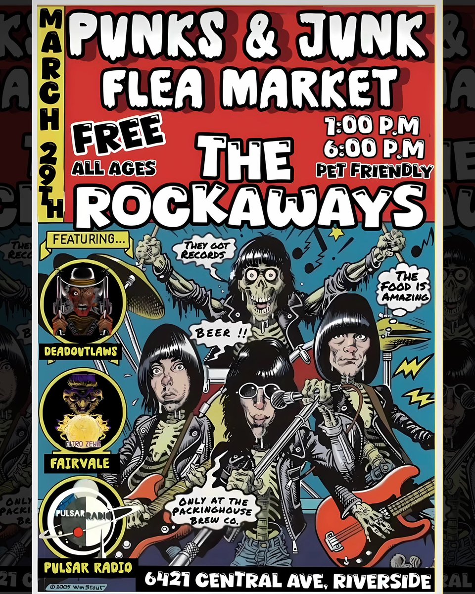 FairvaleRC's tweet photo. This Saturday we play in Riverside, CA at Packinghouse Brew Company. Free all ages show. https://t.co/of5SA8Sc4q