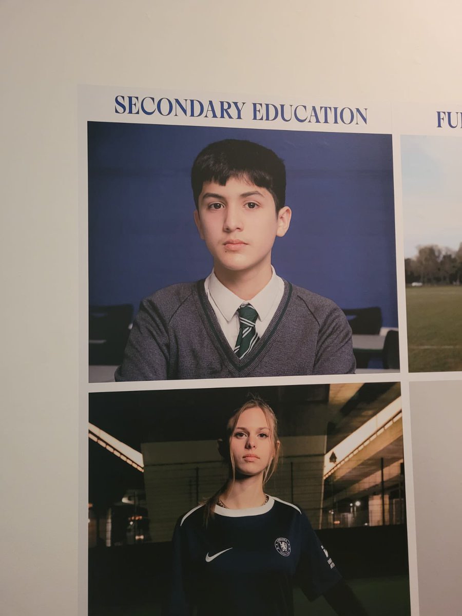 Fulham Cross Academy (@fulhamcrossacad) on Twitter photo Can you spot one of our own from Fulham Cross Academy on this powerful <a href="/CFCFoundation/">Chelsea Foundation</a> display at <a href="/saatchi_gallery/">Saatchi Gallery</a>? Proud to see our student featured as part of the #CFC120Years celebration! #ChelseaFoundation #SaatchiGallery #ProudMoment #FCA Can you spot one of our own from Fulham Cross Academy on this powerful <a href="/CFCFoundation/">Chelsea Foundation</a> display at <a href="/saatchi_gallery/">Saatchi Gallery</a>? Proud to see our student featured as part of the #CFC120Years celebration! #ChelseaFoundation #SaatchiGallery #ProudMoment #FCA