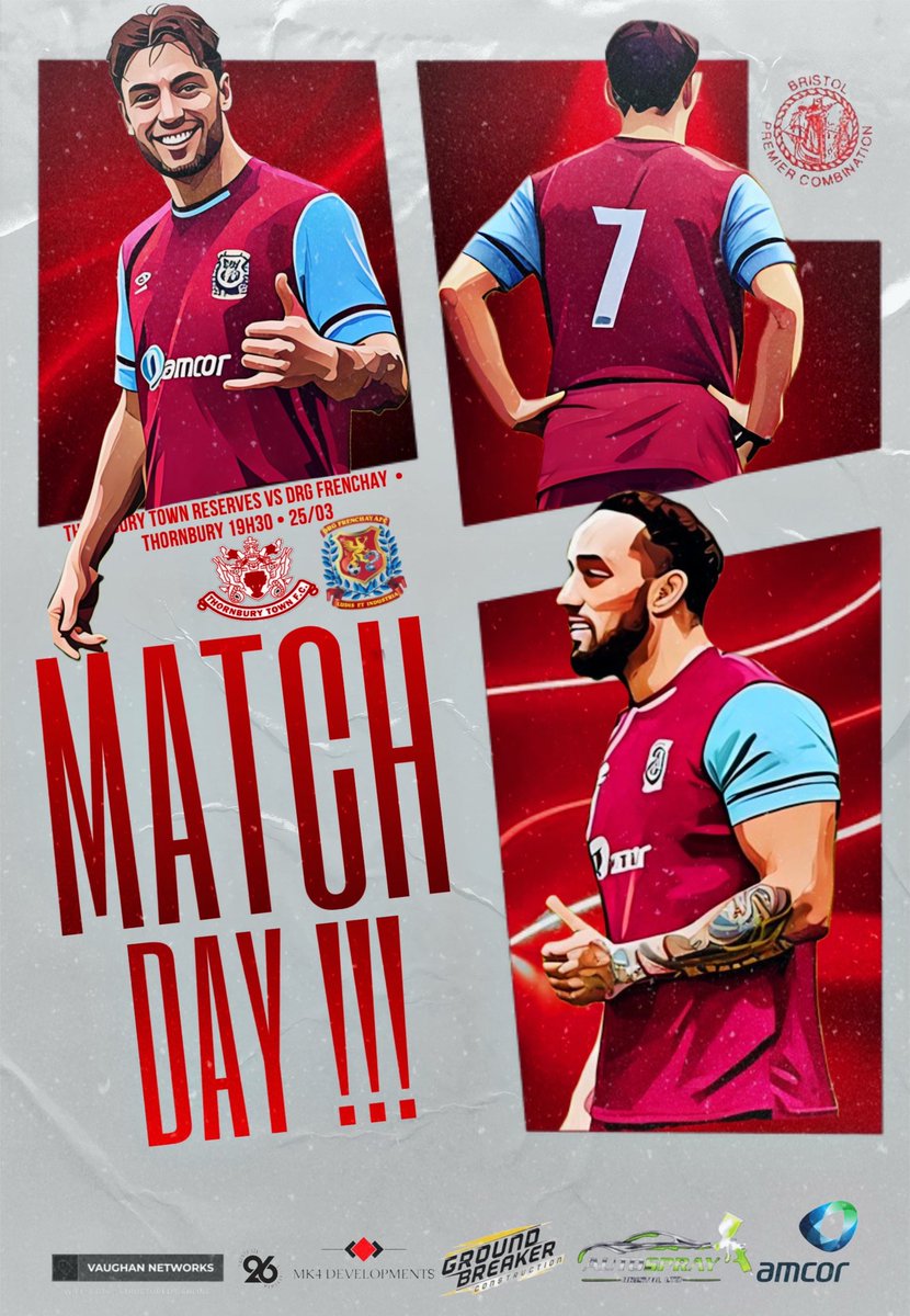 DRG Frenchay (@upthedurge) on Twitter photo MATCHDAY💙💜
Tonight under the lights again!
This time away vs <a href="/TTFCreserves/">Thornbury Town Reserves</a> in a <a href="/_BPCL/">uhlsport Bristol Premier Combination</a> clash!
Looking to continue our good form into the match, come down and support the lads 1930 KO!!
#upthedurge MATCHDAY💙💜
Tonight under the lights again!
This time away vs <a href="/TTFCreserves/">Thornbury Town Reserves</a> in a <a href="/_BPCL/">uhlsport Bristol Premier Combination</a> clash!
Looking to continue our good form into the match, come down and support the lads 1930 KO!!
#upthedurge