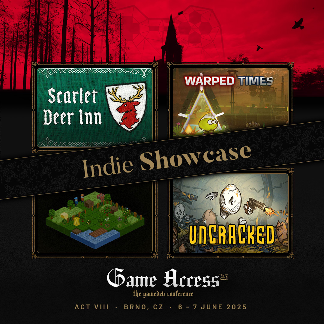 Game Access Conference (@gameaccessconf) on Twitter photo There’ll be a hundred promising indie projects to check out at <a href="/GameAccessConf/">Game Access Conference</a> '25 🌟 Here’s the first four of them:
🦌 <a href="/ScarletDeerInn/">Scarlet Deer Inn 🦌</a>
👬 Pushmania
🥚 <a href="/MartysMakings/">UNCRACKED 🥚🥚🥚 wishlist now 💛🖤</a> Uncracked
🟢 WarpedTimes
Check out all of currently revealed indie games at game-access.com/conference/ind… There’ll be a hundred promising indie projects to check out at <a href="/GameAccessConf/">Game Access Conference</a> '25 🌟 Here’s the first four of them:
🦌 <a href="/ScarletDeerInn/">Scarlet Deer Inn 🦌</a>
👬 Pushmania
🥚 <a href="/MartysMakings/">UNCRACKED 🥚🥚🥚 wishlist now 💛🖤</a> Uncracked
🟢 WarpedTimes
Check out all of currently revealed indie games at game-access.com/conference/ind…