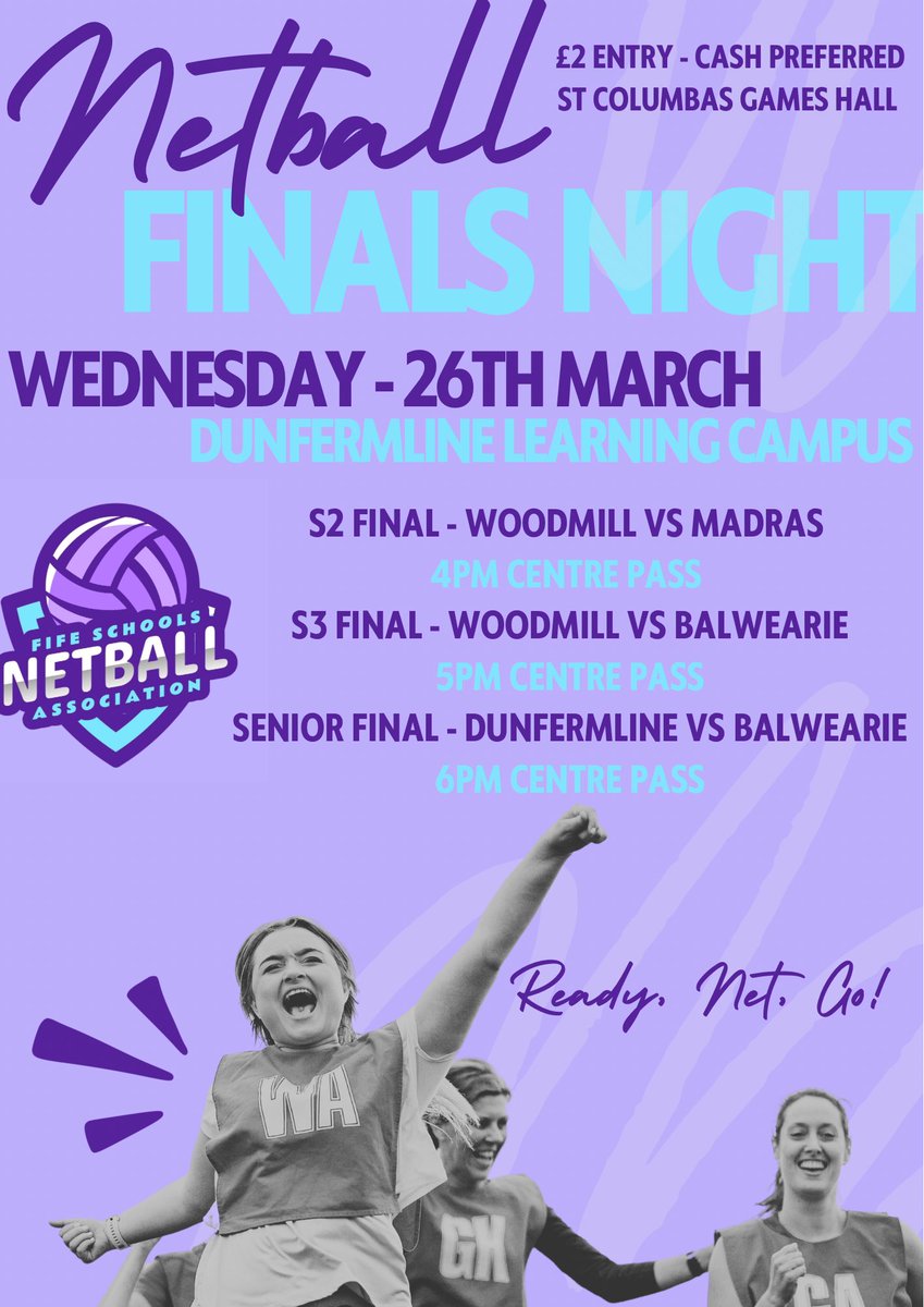 FifeSchoolsNetball tweet media