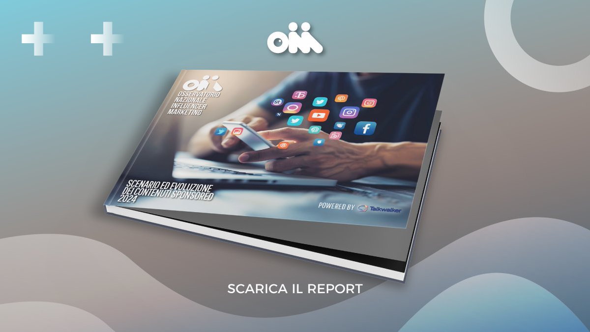 La nostra analisi, relativa alle operazioni di #InfluencerMarketing 2024, rivela un ecosistema digitale in piena espansione.

Scopri tutti gli insight scaricando il Report⬇️
bit.ly/Report-IM-2024

#ONIM