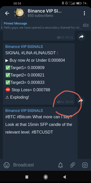 AndrewGriUK's tweet photo. SIGNAL #LINA #LINAUSDT :

▶ Buy now At or Under 0.000804

✅Target1= 0.000809

✅Target2= 0.000821

✅Target3= 0.000833

⛔ Stop Loss= 0.000788

⚠ Exploding!

Let's go!

#SPOT #Bitcoin #RealMoney 

Join the party in VIP SIGNALS channel, PM ME! https://t.co/DWvxliuHu8