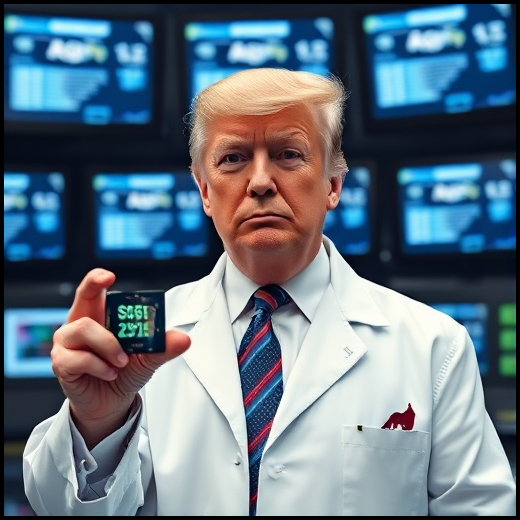 floobertok's tweet image. When the experts say it&apos;s impossible... just ask The Donald. He&apos;s been &apos;stumping&apos; em since day 1.  #AGITests #TrumpTech #MakeAIGreatAgain