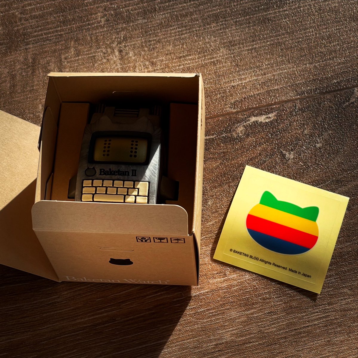 お知らせ】ソフコンでも販売したバケタンウォッチ-レトロシルバー-を