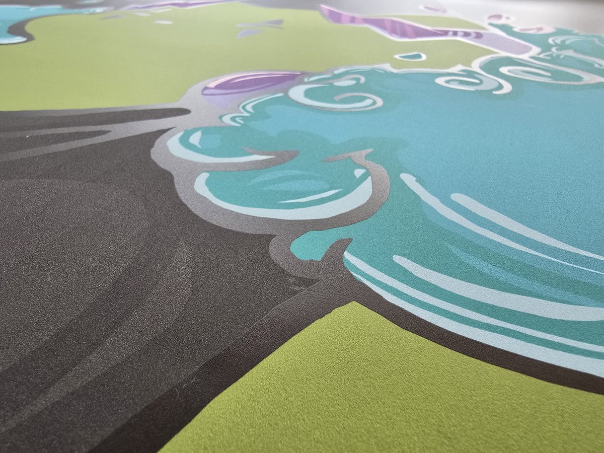 cryptodwoot's tweet image. Just got my @degenfatcats poster delivered!

70x70 cm / 28x28″ (🍌 for scale )
Shiny contours and all

He's going straight up on the office wall.
@degencoinflip