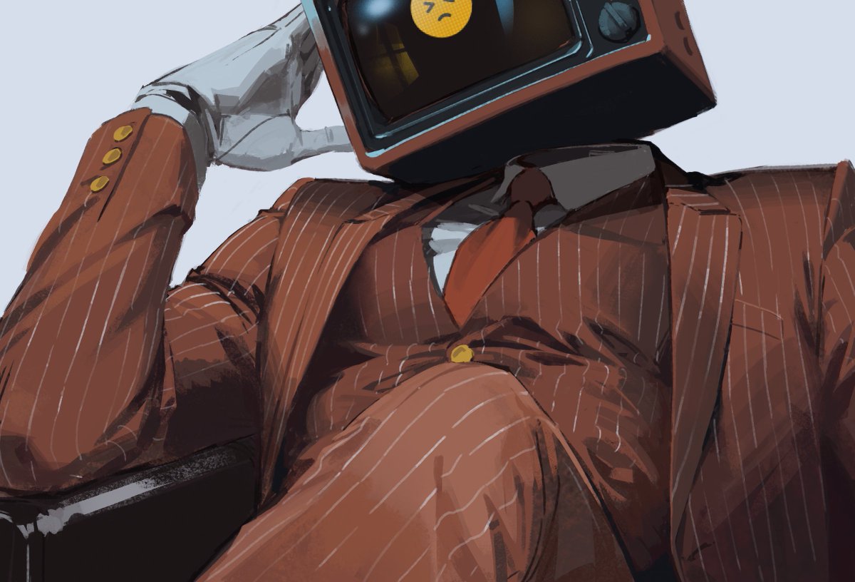 saekang_illust's tweet image. 고민이 많은 친구
#괴담출근