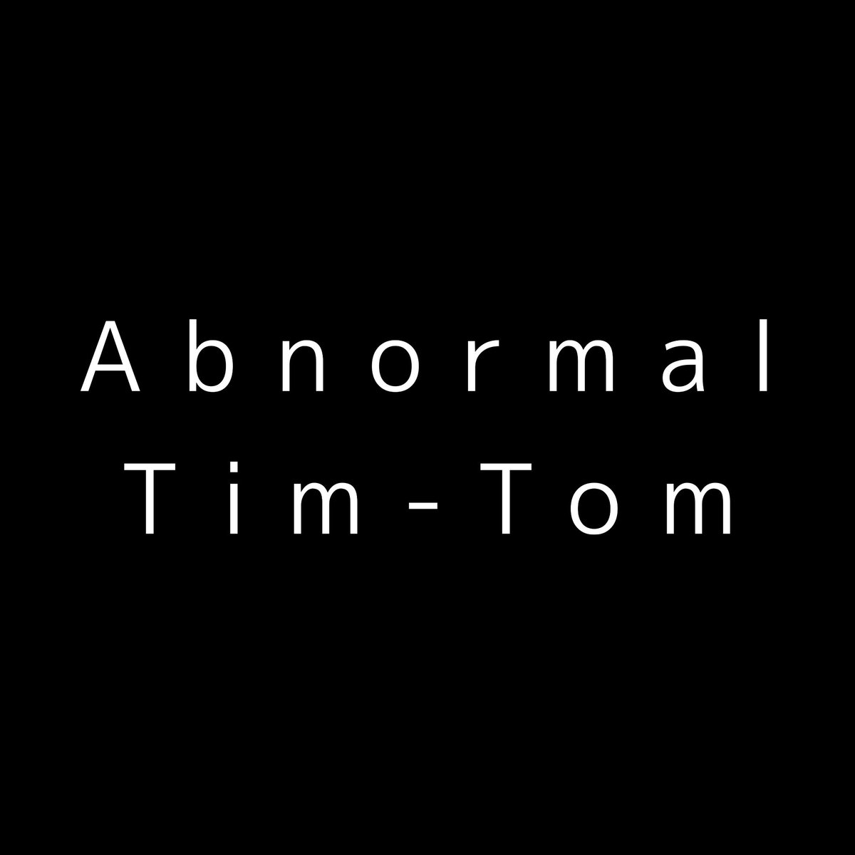 AbnormalTimTom's tweet image. Abnormal Tim-Tom
Logo Design

#abnormaltimtom