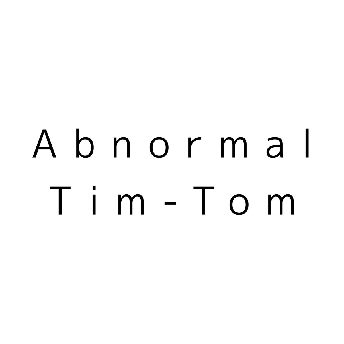AbnormalTimTom's tweet image. Abnormal Tim-Tom
Logo Design

#abnormaltimtom