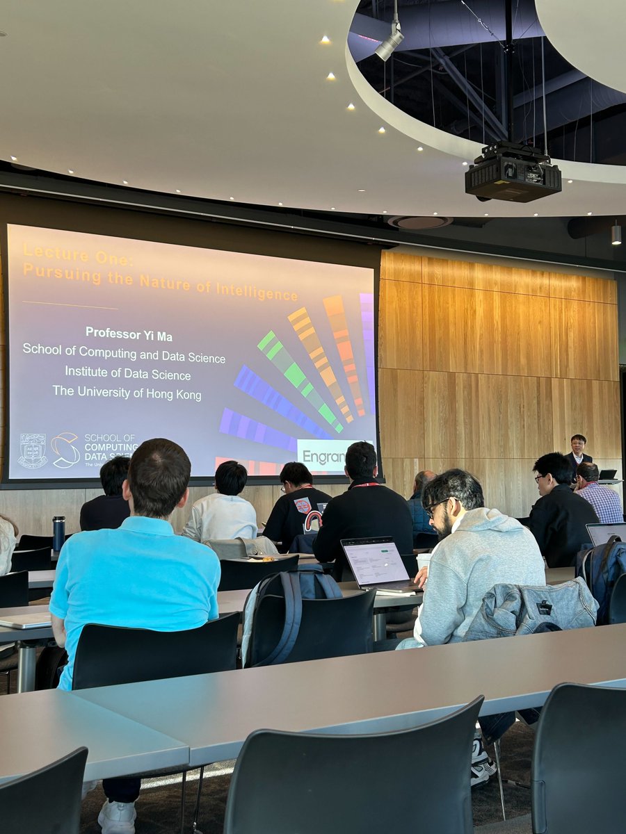 A great DAY 1 in the books! Had some fantastic tutorial sessions, which included talks by <a href="/YiMaTweets/">Yi Ma</a> and <a href="/qu_1006/">Qing Qu</a> (among others)