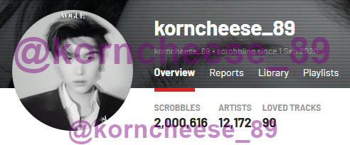 korncheese_89's tweet photo. finally, HAPPY 2 MILLIONS SCROBBLES.. 😍
#lastfm #scrobbles #BTS https://t.co/M8mrT13Sex