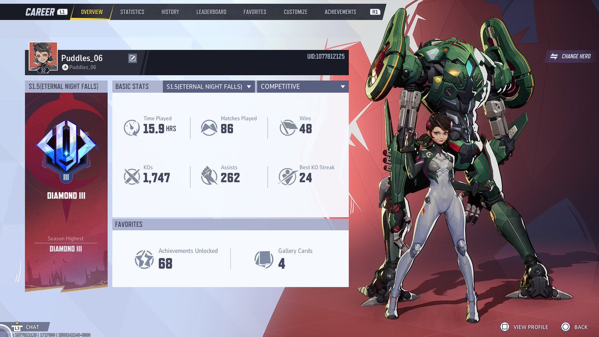 Tom368's tweet image. Console Pleb finally gets diamond. #MarvelRivals #PeniParker