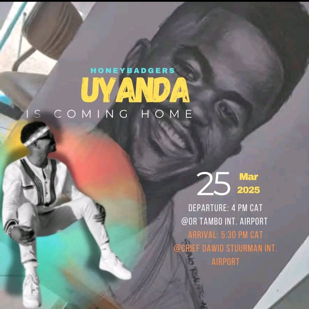Gqeberha Honey Badgers you up🫵East London and King Williams Town Badgers are coming also❤️🥳🥳
#UyandaHlangabezo