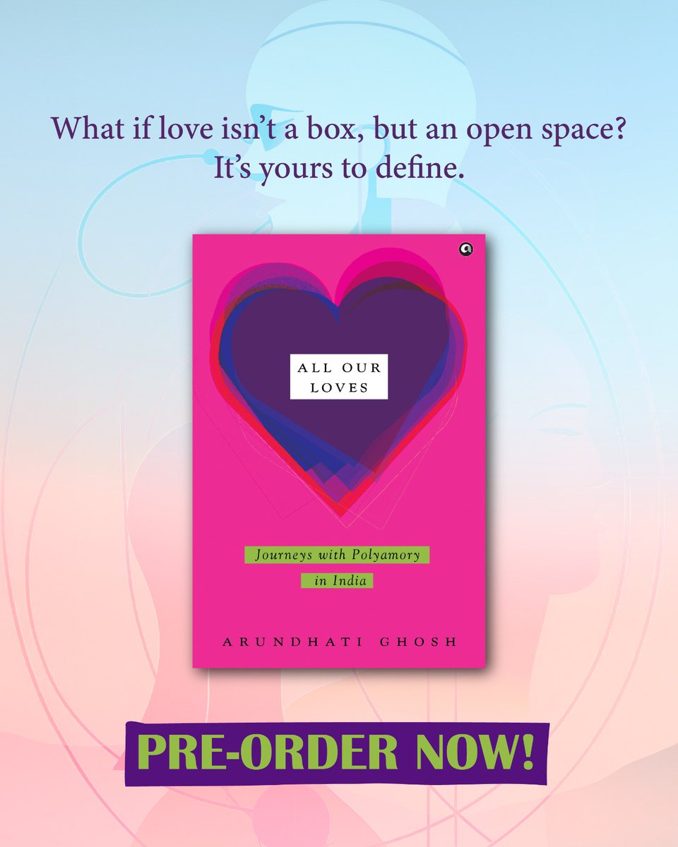 AlephBookCo's tweet image. Would you consider polyamory as a possible relationship model? Why or why not?

Pre-order All Our Loves, a groundbreaking guide, to know about polyamory and learn how to navigate and thrive in a polyamorous lifestyle!

amzn.in/d/czfM4Cc

#LoveRedefined #PolyamoryIndia
