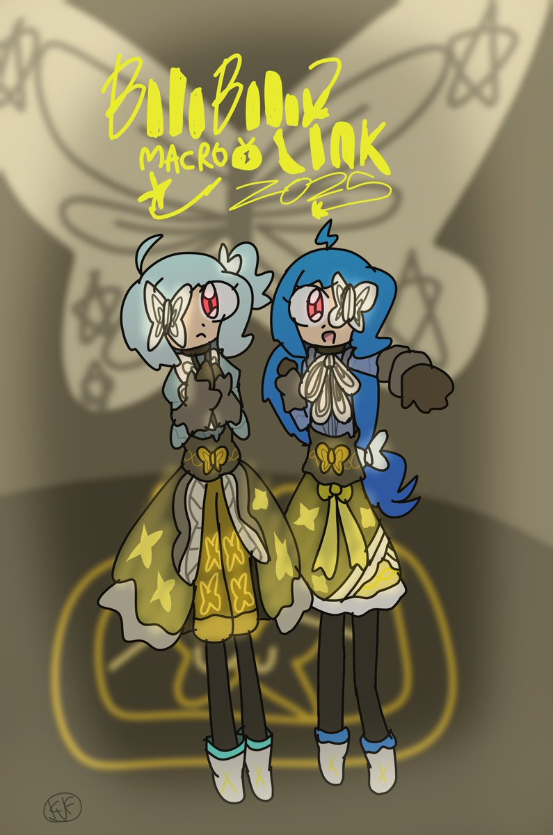 GodofMai's tweet photo. I Was Able to Charged as a Key Visual and Main Visual as Even Poster Like This... So Here is a Design of 2233!
DNA Butterfly B With U! I Hope For Enjoy About #BilIBiliMacroLink This Summer Again!
#BiliBiliMacroLink2025 #BiliBili #哔哩哔哩 #Fanart #Design #Concept #MainVisual https://t.co/FJ4NqcEC54