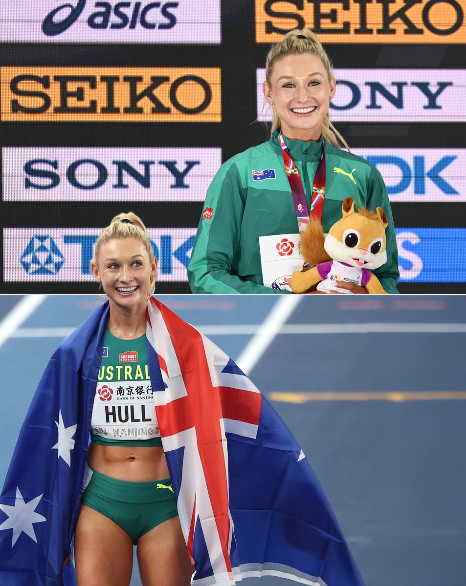 NSW Institute of Sport (@nswis) on Twitter photo 🏆 History Made in Nanjing! 🏆
🥉 Ellie Beer, Ella Connolly, Bella Pasquali, & Jemma Pollard took bronze in the 4x400m relay!
🥇🥈 <a href="/NMcDermott202/">Nicola McDermott</a> & <a href="/eleanorpatto/">Eleanor Patterson</a> dominated the high jump, securing a gold-silver finish!
<a href="/jessicahull96/">Jessica Hull</a> powered through to bronze in the 3000m! 🏆 History Made in Nanjing! 🏆
🥉 Ellie Beer, Ella Connolly, Bella Pasquali, & Jemma Pollard took bronze in the 4x400m relay!
🥇🥈 <a href="/NMcDermott202/">Nicola McDermott</a> & <a href="/eleanorpatto/">Eleanor Patterson</a> dominated the high jump, securing a gold-silver finish!
<a href="/jessicahull96/">Jessica Hull</a> powered through to bronze in the 3000m!