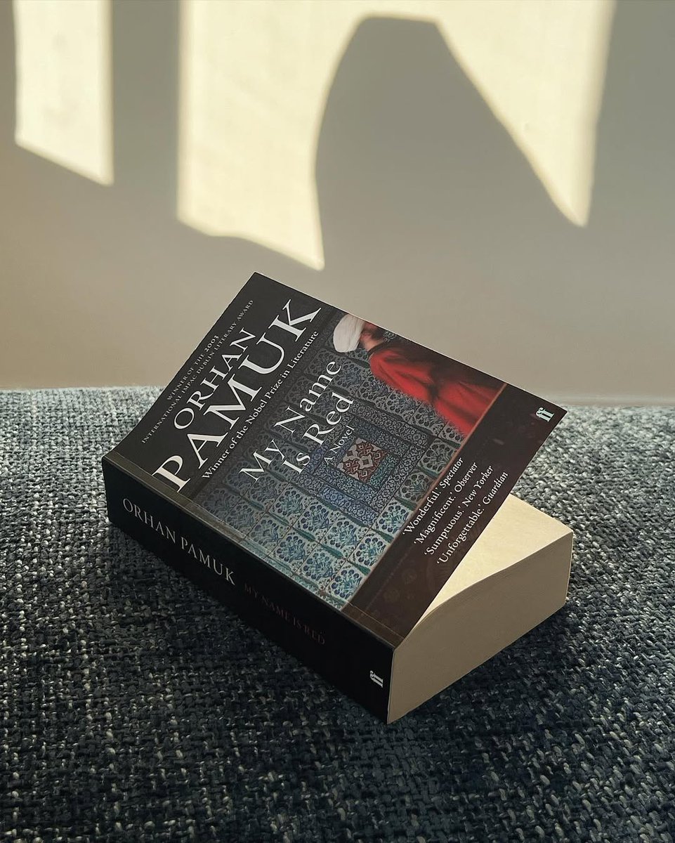Praveen_nature's tweet photo. "My Name Is Red"
Orhan Pamuk’s 2006 Nobel Prize in Literature-winning novel,My Name is Red,sets it scene on the streets of Istanbul in 1591,the thousandth year of the Muslim calendar.
#Orhanpamuk #Mynameisred #Ottomanempire #Istanbul #Turkey #Nobelprize #India
@Chaayabooks https://t.co/zK1pPMDqud