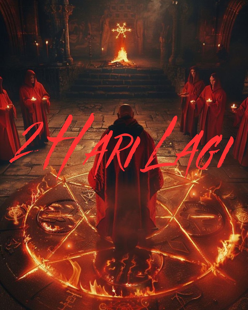 aksarasharaf's tweet photo. ⚠️ 2 HARI LAGI – Sebuah thriller supernatural yang akan menggugat realiti anda
“Bau darah menusuk, mantra-mantra tak dikenal bergema. 33 keranda menjadi saksi bisu pemujaan terlarang.”
#Sharaf #KaryaSharaf #NovelSeram #SupernaturalThriller #karyasharaf #sharaf #novelmelayu https://t.co/LuGaJ5KVpU