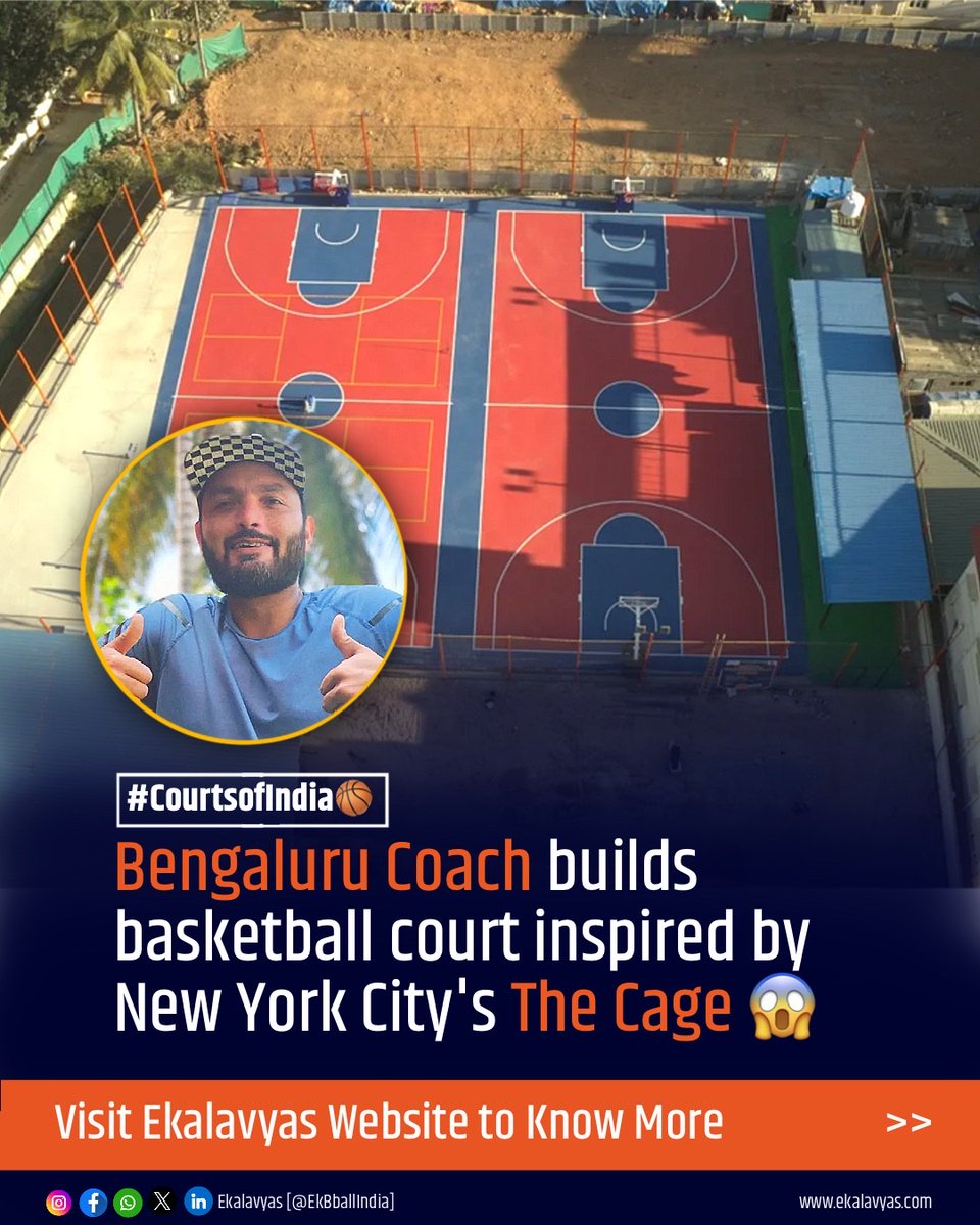 EkBballIndia's tweet photo. #CourtsofIndia🏀 In the heart of Horamavu, tucked away just before Green Gardenia Restaurant on Kalkere Main Road, stands #Bengaluru’s newest basketball haven—Flowternity Sports.

READ: https://t.co/jA4MWvkGk8

Want your court to get featured? Then fill 👉🏾 https://t.co/75ekBCBjvT https://t.co/qvRIWAvHzb