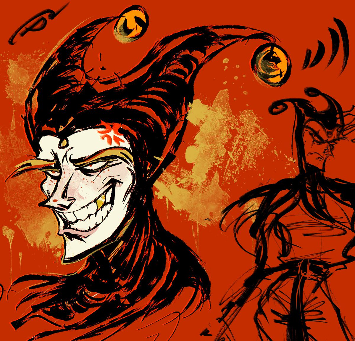 pigskiinn's tweet photo. jester junkrat idk https://t.co/Fsm4LYkxJn